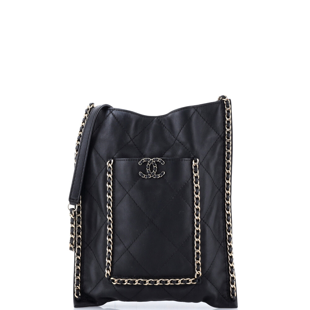 Chanel Small Flat Shopping Bag